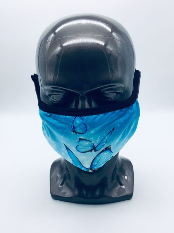 butterfly design mask