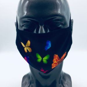 butterfly design mask
