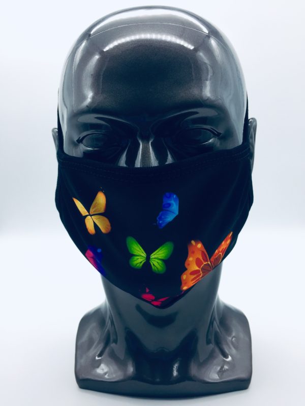 butterfly design mask