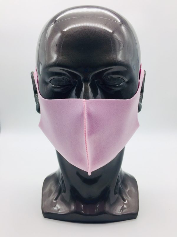 pink reusable face mask