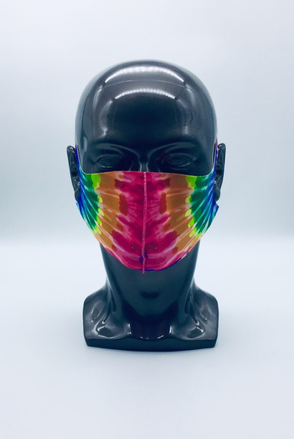 tie dye reusable mask