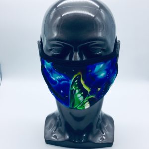 butterfly design mask