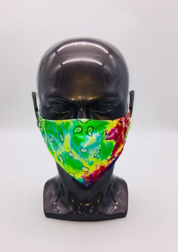 tie dye mask