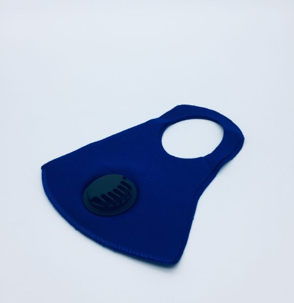 blue mask with breathing valve - Image 5
