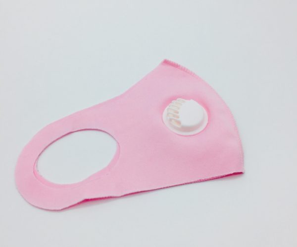 pink mask with breathing valve - Image 4