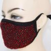 black+ red rhinestone mask - Image 2