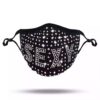sexy pattern rhinestone mask - Image 3