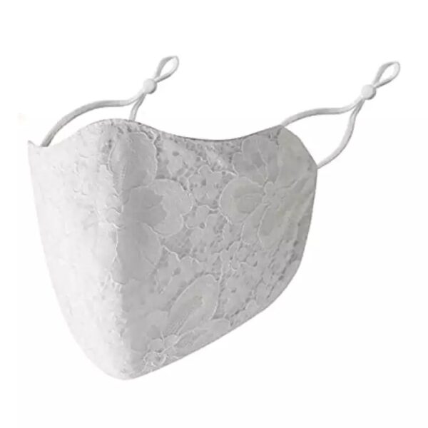 white lace face mask - Image 4