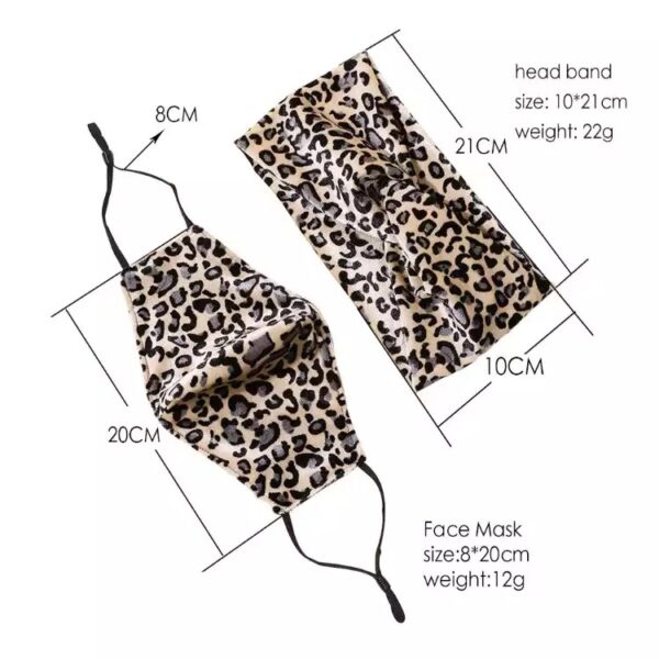 leopard print mask set - Image 4