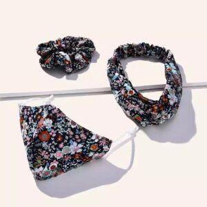 floral design mask set