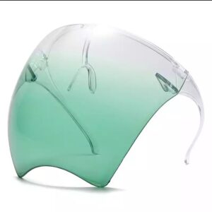 green face shield