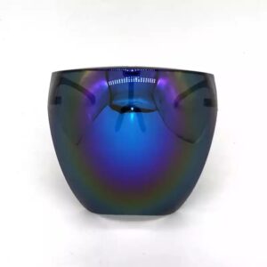 multi colored face shield