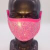hot pink + AB rhinestone mask - Image 4