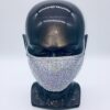 grey + AB rhinestone mask - Image 3