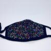 black + mix rhinestone mask - Image 5