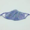 Lilac + AB rhinestone mask - Image 3
