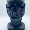 queen pattern +AB rhinestone mask - Image 3