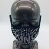 king pattern + AB rhinestone mask - Image 5