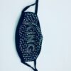 king pattern + AB rhinestone mask - Image 4