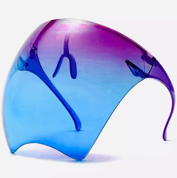 purple and blue face shield - Image 2