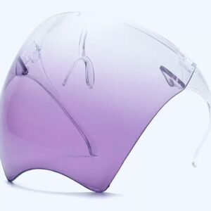 soft purple face mask