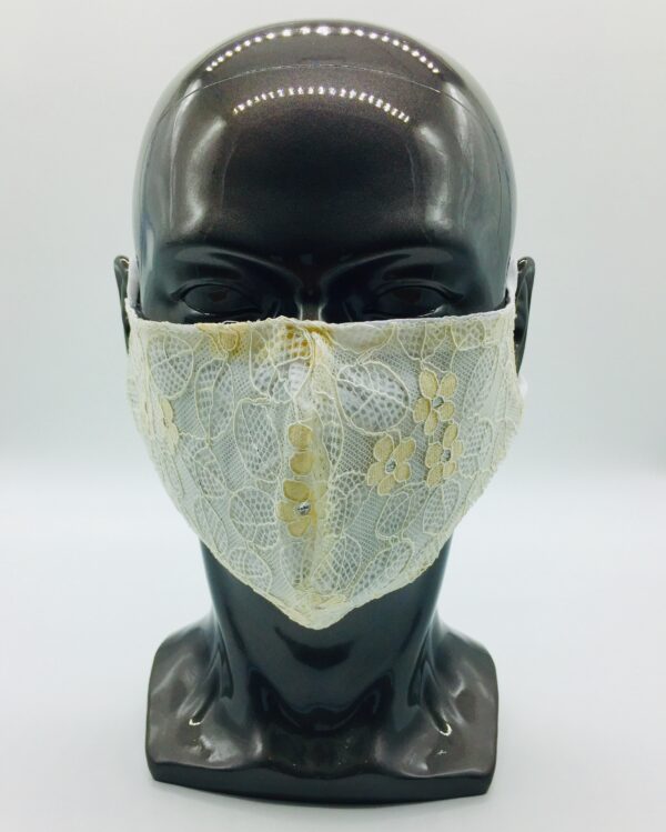 nude lace mask - Image 4