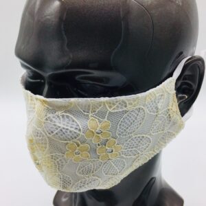 nude lace mask