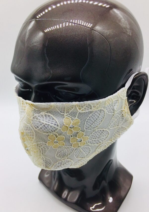 nude lace mask - Image 2