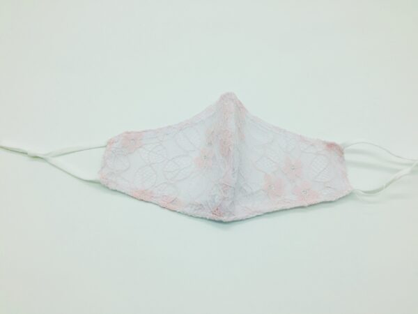 pink lace mask - Image 4