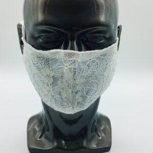 white lace face mask