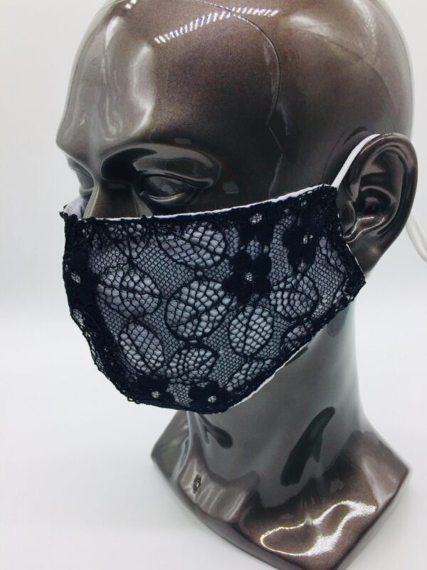 black lace mask - Image 2