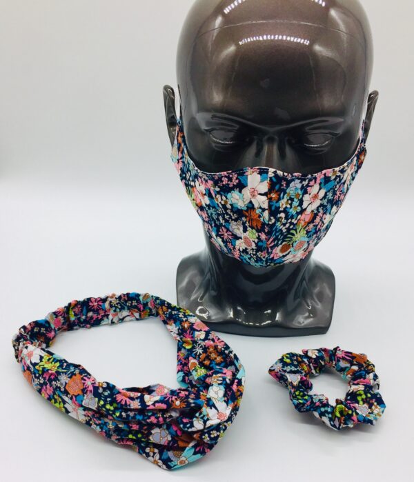 floral design mask set - Image 3