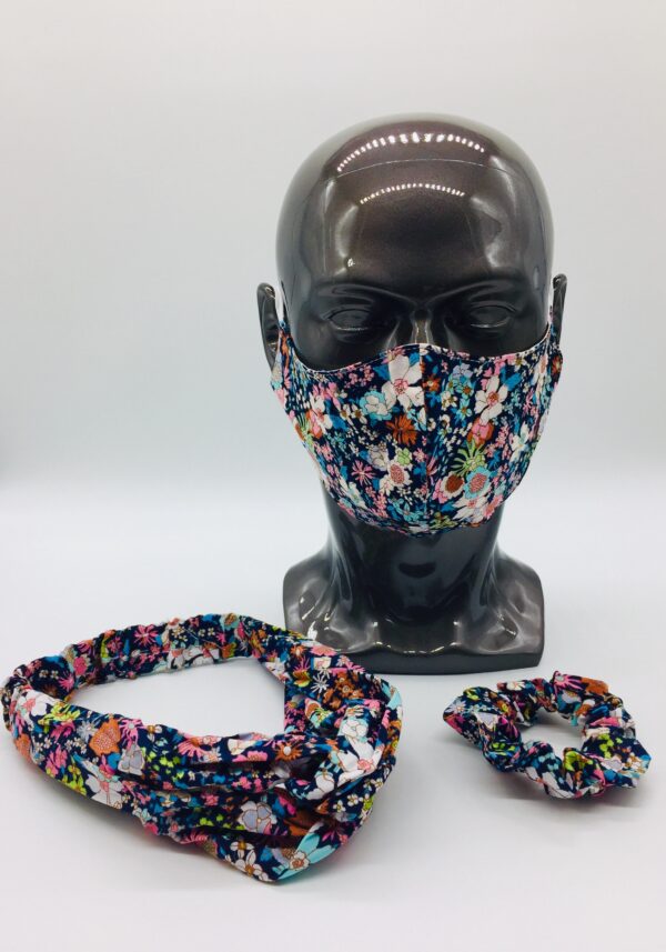 floral design mask set