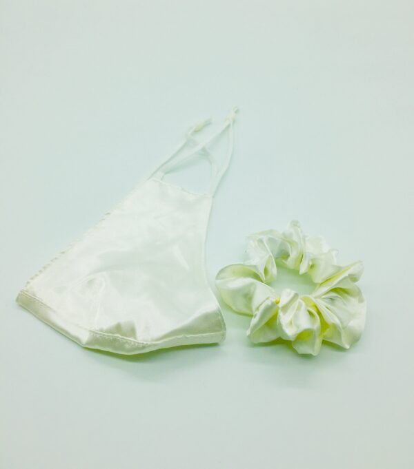 silk white mask set - Image 3
