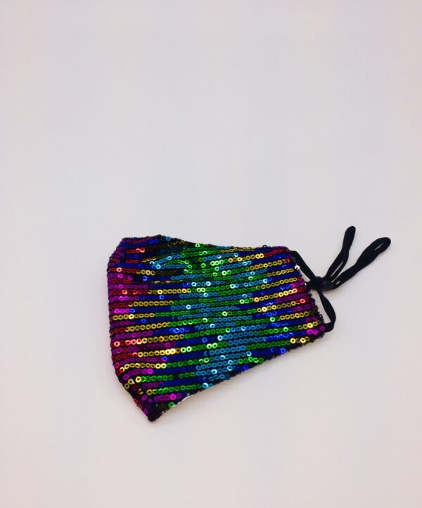 multi color sequin mask - Image 4