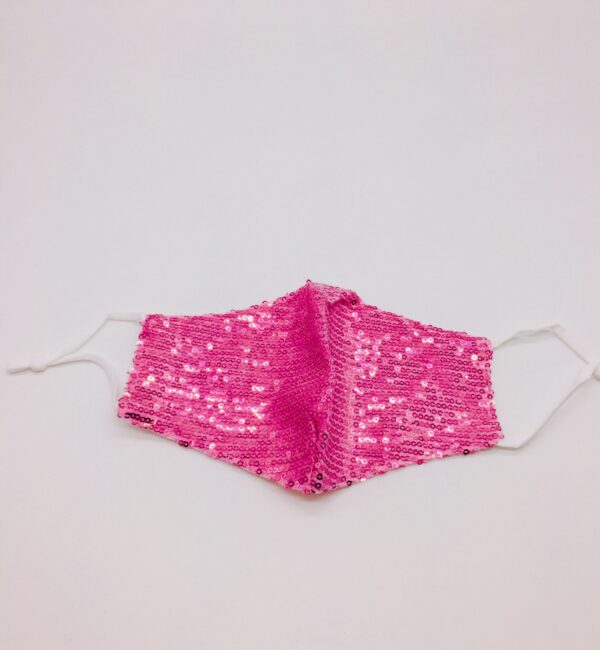 pink sequin mask  - Image 2