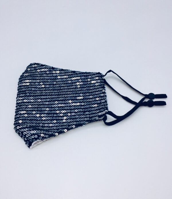 silver sequin mask  - Image 4