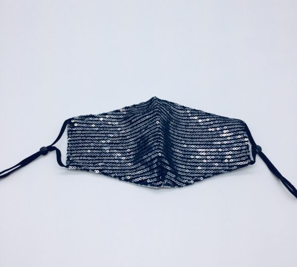 silver sequin mask  - Image 3