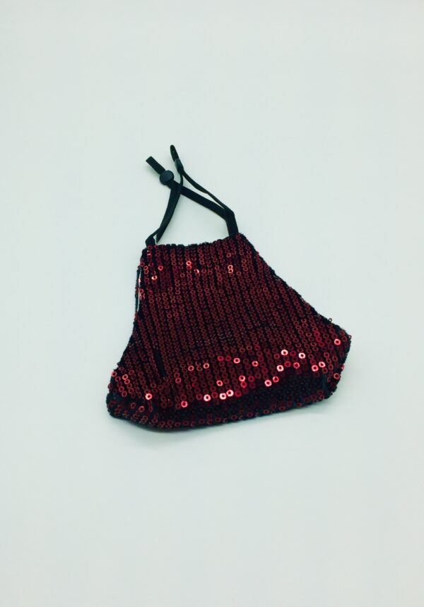 red sequin mask  - Image 2