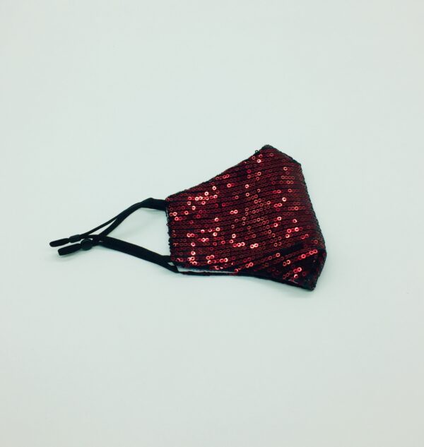 red sequin mask  - Image 4