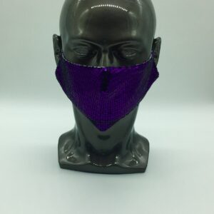 purple Sequin mask