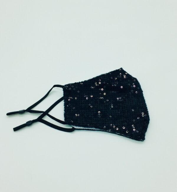 black sequin mask  - Image 4