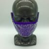 purple + AB rhinestone mask - Image 3