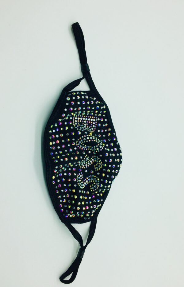 boss pattern + AB rhinestone mask - Image 3