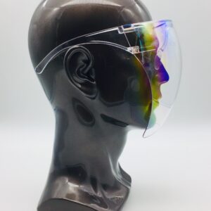 rainbow face shield