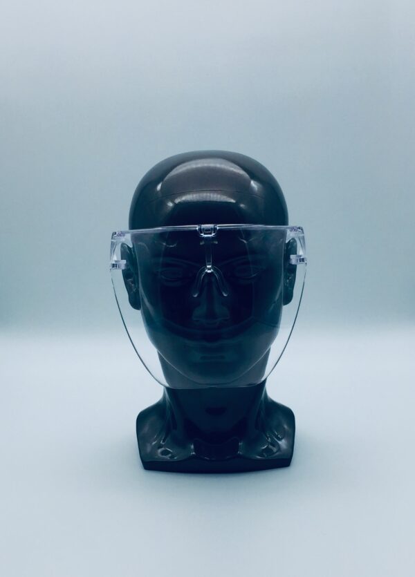 clear face shield