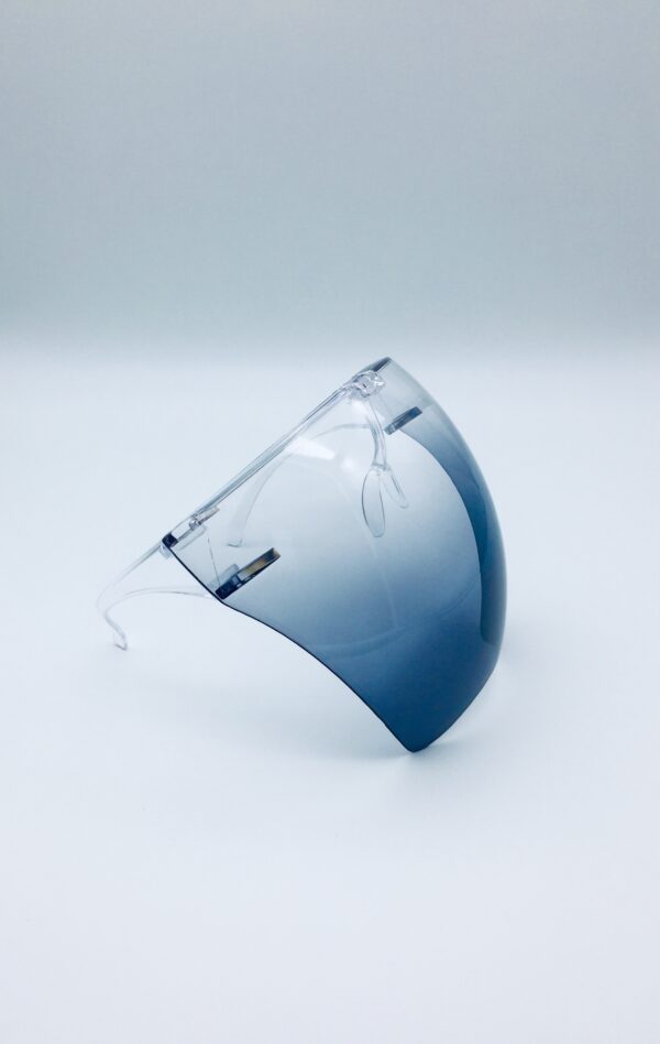 dark transparent face shield - Image 4