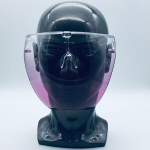 soft purple face mask