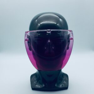 purple face shield
