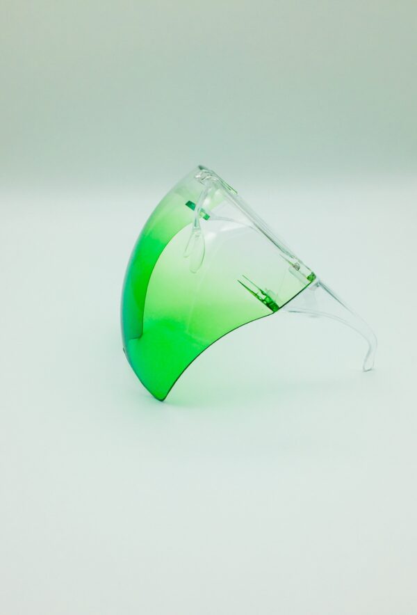 green face shield - Image 3